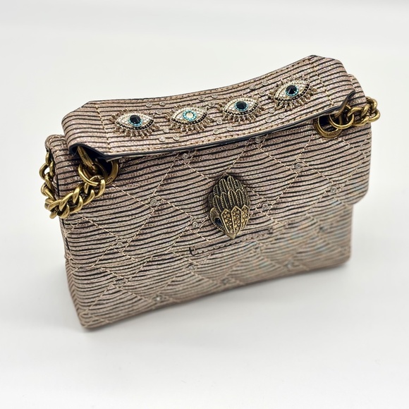 KURT GEIGER LONDON Mini Kensington Quilted Crossbody - Picture 3 of 11